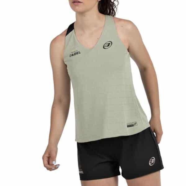 Camiseta Bullpadel Piura Eucalipto W Premier Padel 2026