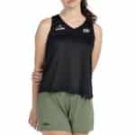 Camiseta Bullpadel Piura Negra W Premier Padel 2026