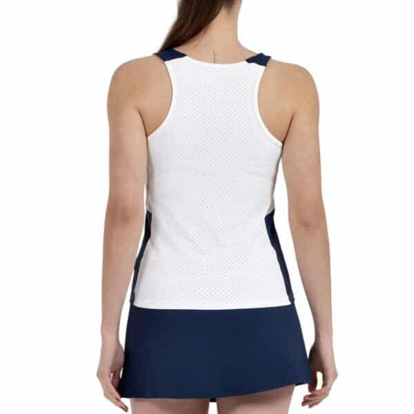 Camiseta de tirantes Bullpadel Porson Hueso W