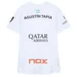 Camiseta NOX AT10 Oficial Agustín Tapia Blanca