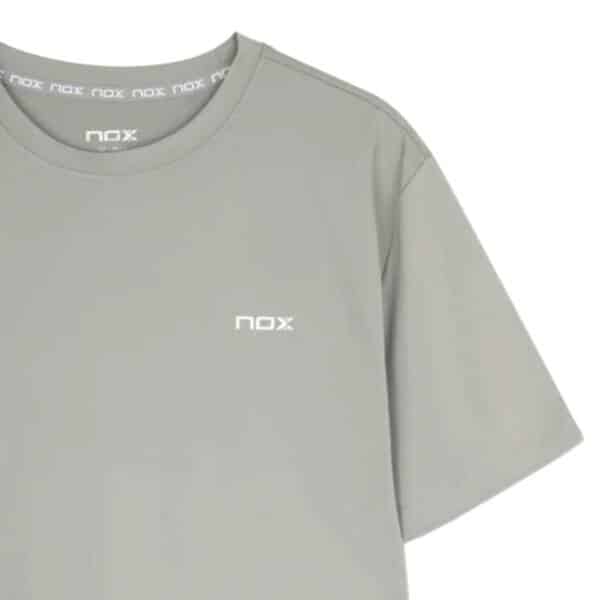 Detalle de la Camiseta NOX Team Gris M