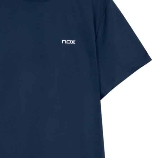 Detalle de la Camiseta NOX Team Azul Oscuro M