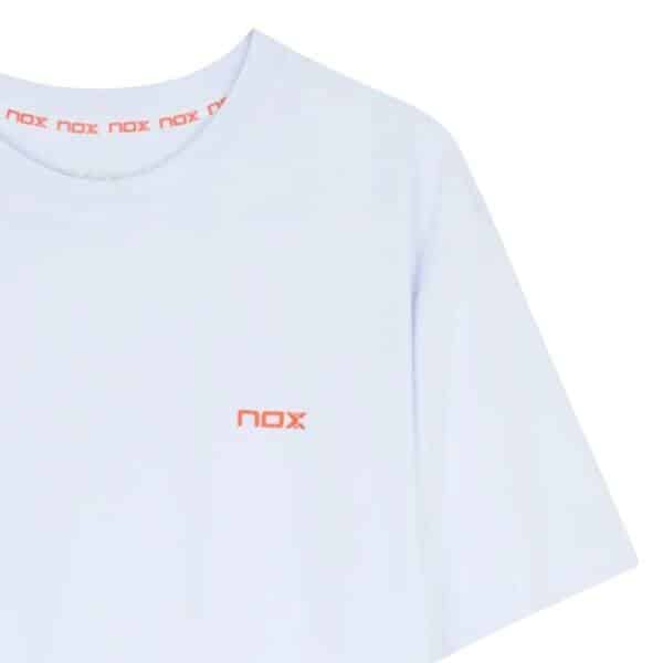 Detalle de la Camiseta NOX Team Blanca M