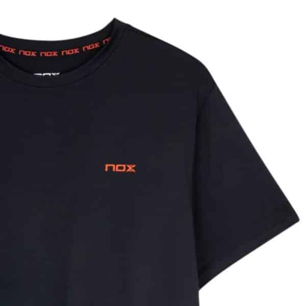 Detalle de la Camiseta NOX Team Negra M