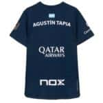 Camiseta NOX AT10 Oficial Agustín Tapia Azul Oscuro