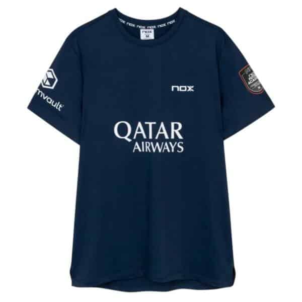 Camiseta NOX AT10 Oficial Agustín Tapia Azul Oscuro