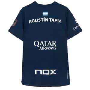 Camiseta NOX AT10 Oficial Agustín Tapia Azul Oscuro