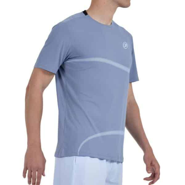 Camiseta de manga corta Bullpadel Cheles Azul Sombra
