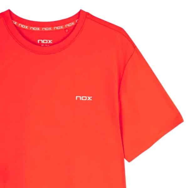 Detalle de la Camiseta NOX Team Roja M