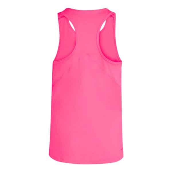 Camiseta de tirantes Adidas Club Rosa Flúor Junior G KF0984