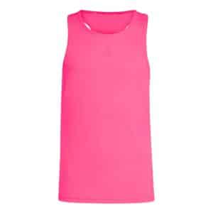Camiseta de tirantes Adidas Club Rosa Flúor Junior G