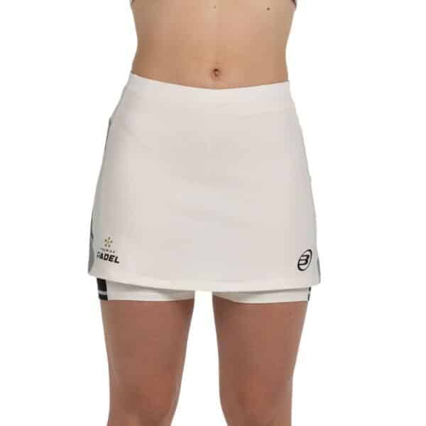 Falda Bullpadel Portoa Crudo W Premier Padel