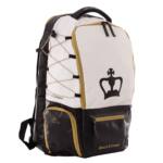 Mochila Black Crown Raptor Blanco-Dorado 2026