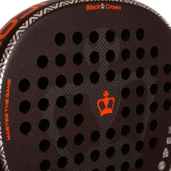 Detalle de la Pala Black Crown Iconic 2026