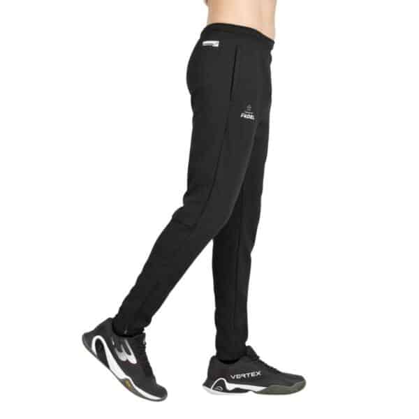 Pantalón Largo Bullpadel Pupo Negro Premier Padel 2026