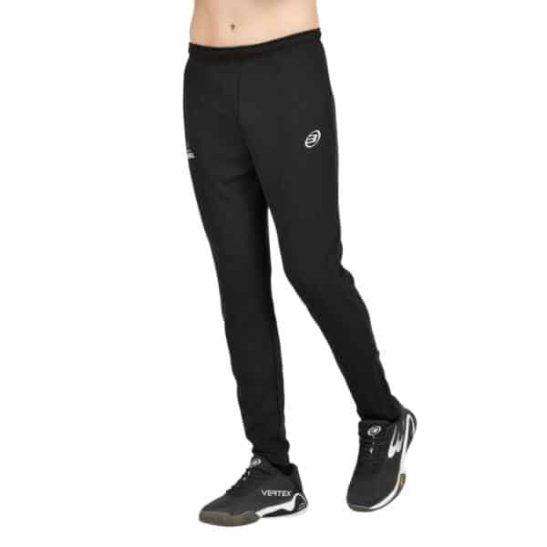 Pantalón Largo Bullpadel Pupo Negro Premier Padel 2026
