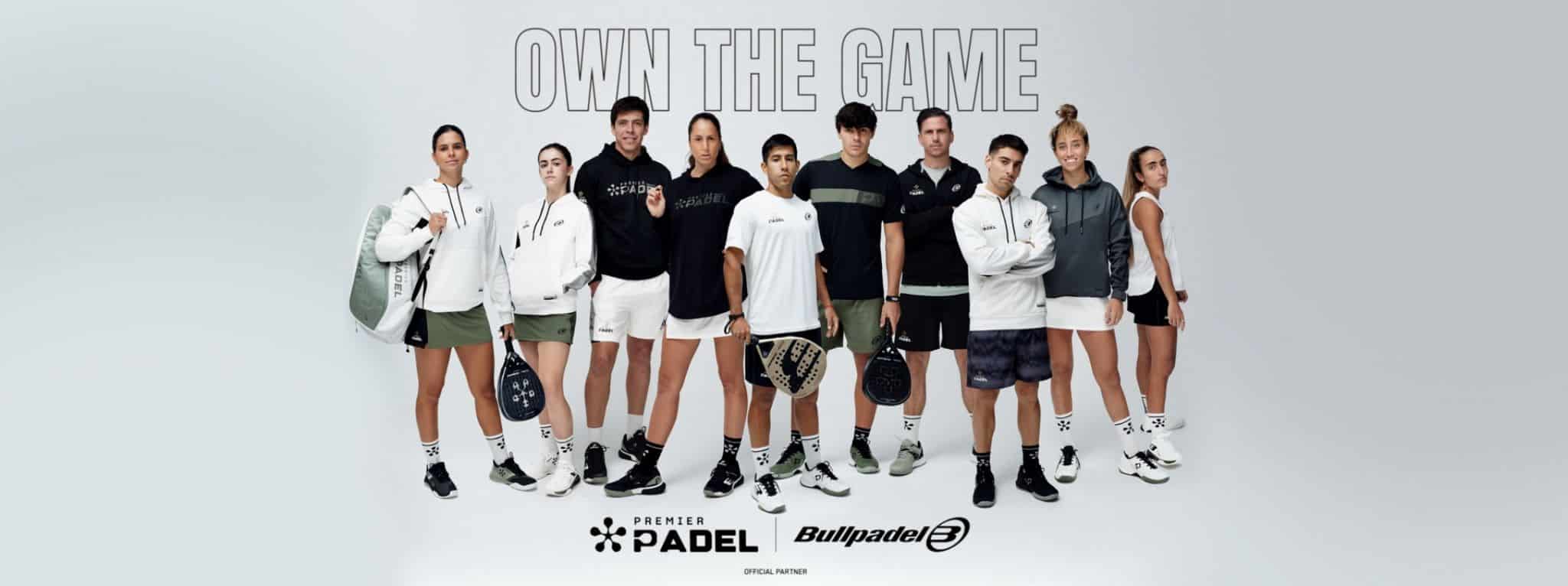 Textil Bullpadel de la Premier Padel 2026