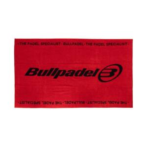 Toalla Bullpadel Roja-Negra 2026