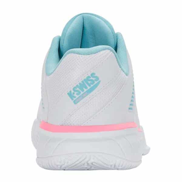 Detalle de las Zapatillas K-Swiss Express Light 3 Padel Blancas Woman