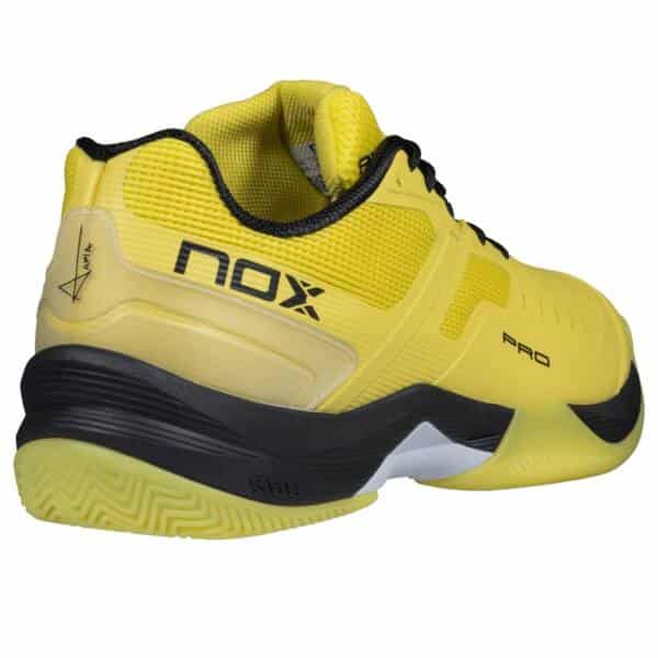 Zapatillas de pádel NOX AT10 Pro Amarillo Verano/Negro