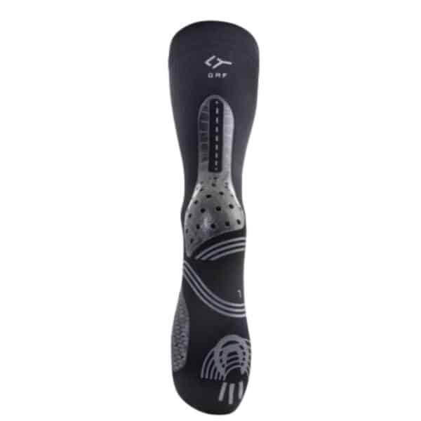 Suela de los Calcetines Floky GRF Medium Negros
