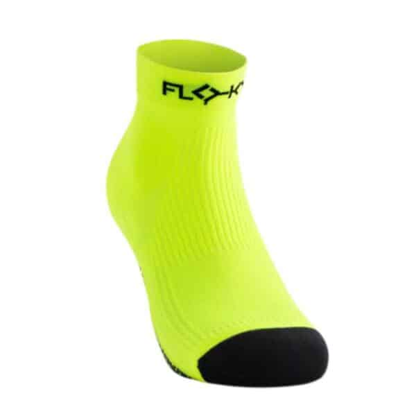Calcetines Floky GRF Short Amarillo Flúor