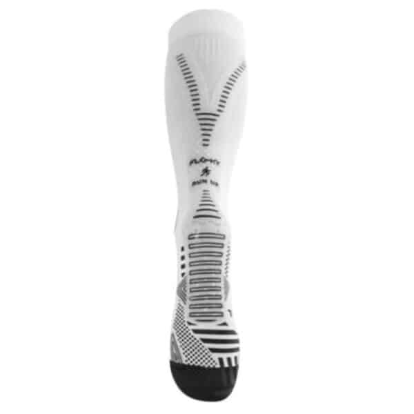 Suela de los Calcetines Floky Run Up Long Blancos