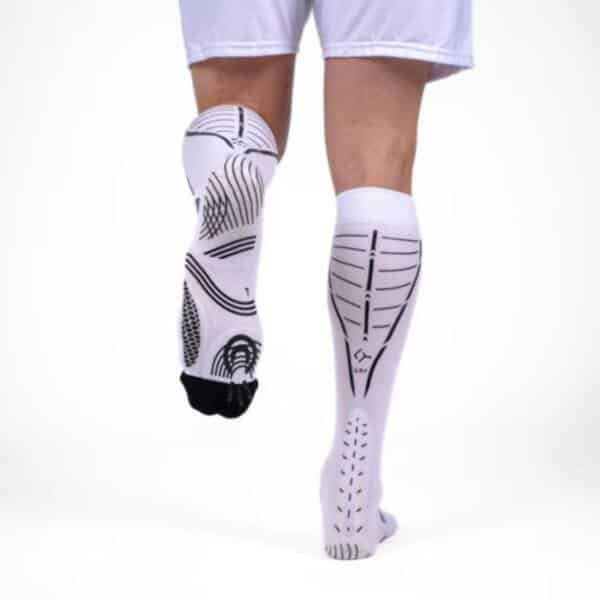 Detalles de los Calcetines Floky GRF Long Blancos