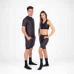 Detalles de los Calcetines Floky GRF Medium Negros