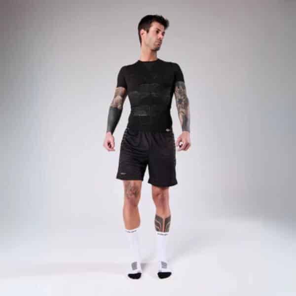 Detalle de los Calcetines Floky Run Up Medium Blancos