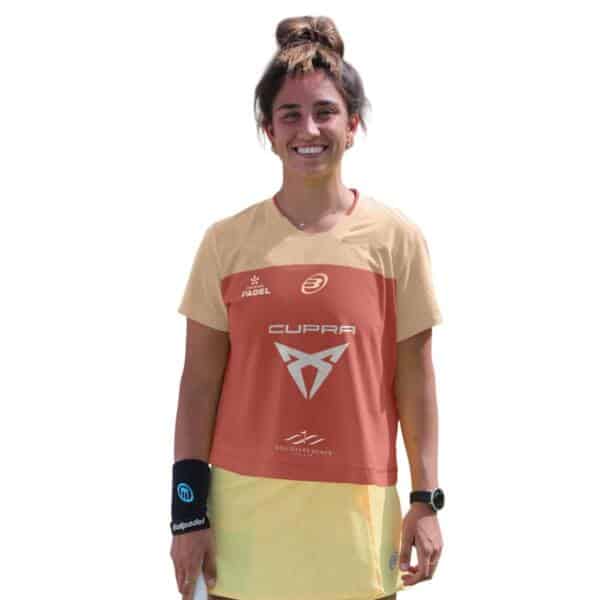 Camiseta Bullpadel Oficial Bea González Azabal Pomelo 2026