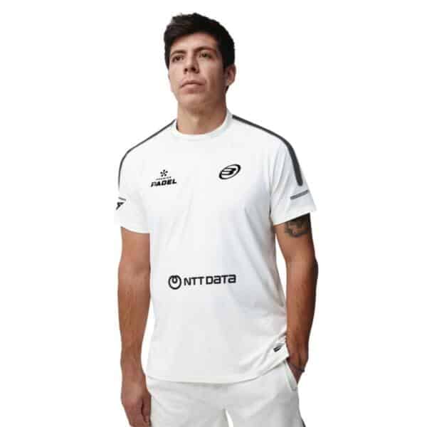 Camiseta Bullpadel Oficial Montse Blanca de Juan Tello