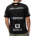 Camiseta Bullpadel Oficial Pablo Cardona Negra