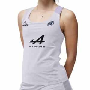Camiseta Bullpadel Oficial Pado Claudia Fernández Lila Pastel