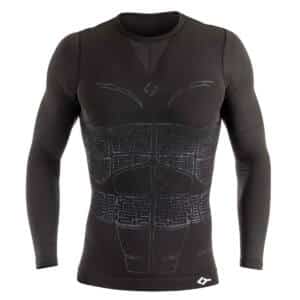 Camiseta manga larga Floky Oxy-Gen Negra