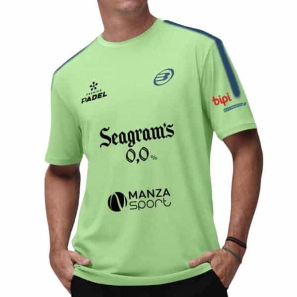 Camiseta Oficial Bullpadel de Paquito Navarro Montse 26V