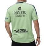 Camiseta Oficial de Bullpadel Montse Paquito Navarro Verde Acido Vigore