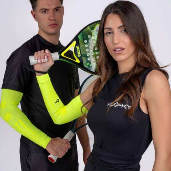Manguito Floky NO STRAIN Evolution Amarillo Flúor - 1 unidad