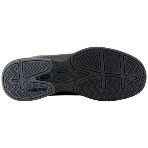 Zapatillas HEAD Revolt Court Negras - Suela