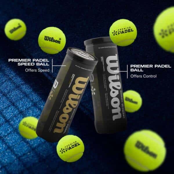 2 Botes de Pelotas Wilson Premier Padel