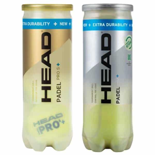 Bipack Pelotas HEAD Padel Pro y Padel Pro S+ Bipack Pelotas HEAD Padel Pro y Padel Pro S+