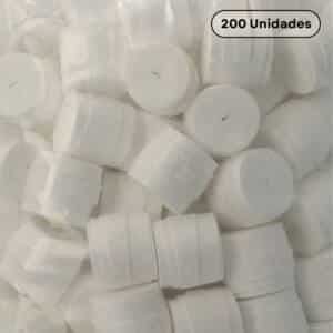 Bolsa 200 unidades de Overgrips HEAD Padel Pro Perforados Blancos