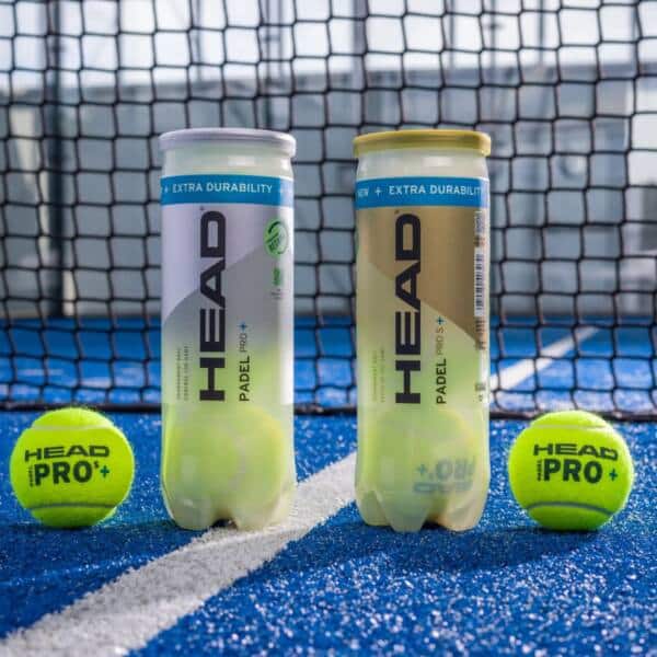 Bipack Pelotas HEAD Padel Pro y Padel Pro S+