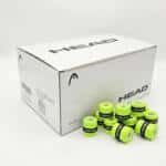Caja 200 Overgrips HEAD Xtreme Soft Perforados Amarillos
