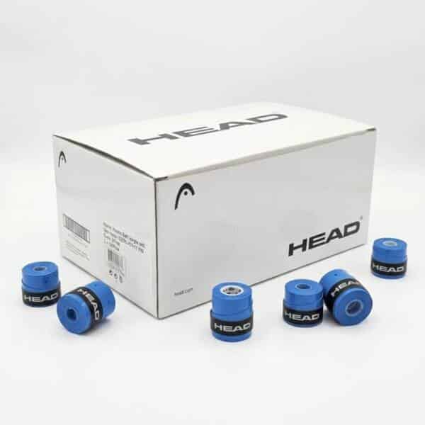 Caja 200 Overgrips HEAD Xtreme Soft Perforados Azules