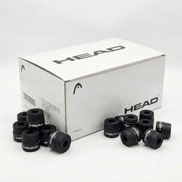 Caja 200 Overgrips HEAD Xtreme Soft Perforados Negros