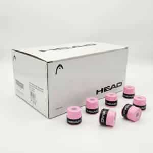 Caja 200 Overgrips HEAD Xtreme Soft Perforados Rosas