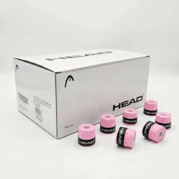Caja 200 Overgrips HEAD Xtreme Soft Perforados Rosas Caja 200 Overgrips HEAD Xtreme Soft Perforados Rosas
