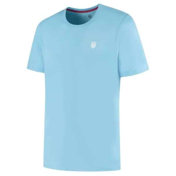 Camiseta K-Swiss Hypercourt Basic Azul Claro