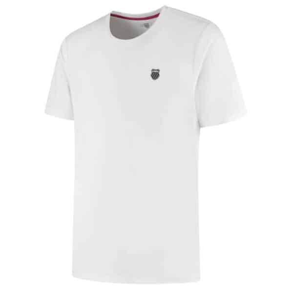 Camiseta K-Swiss Hypercourt Basic Blanca